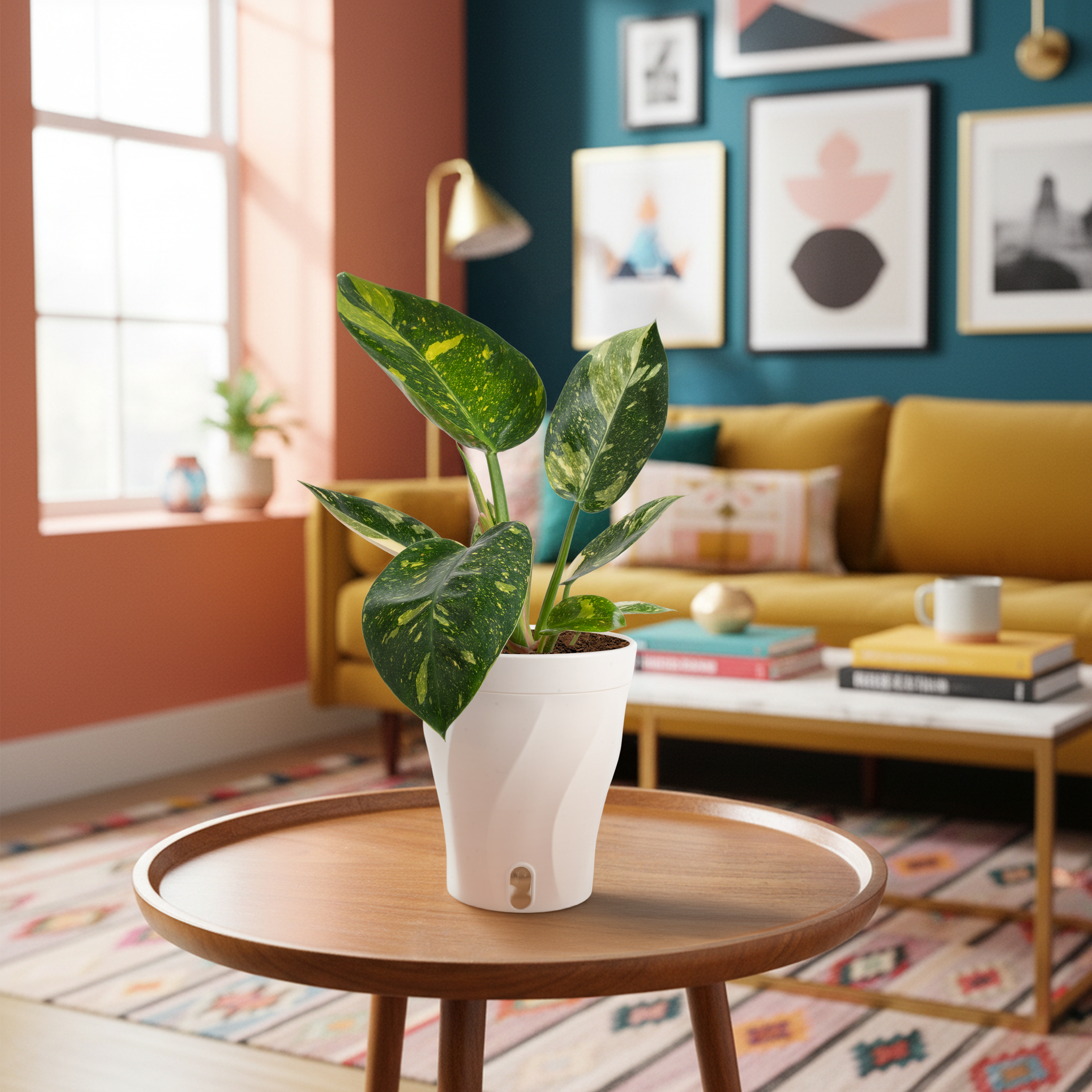 Philodendron Green Congo Variegated | medium – Costa Farms Philodendron Green Congo Variegated | medium – Costa Farms