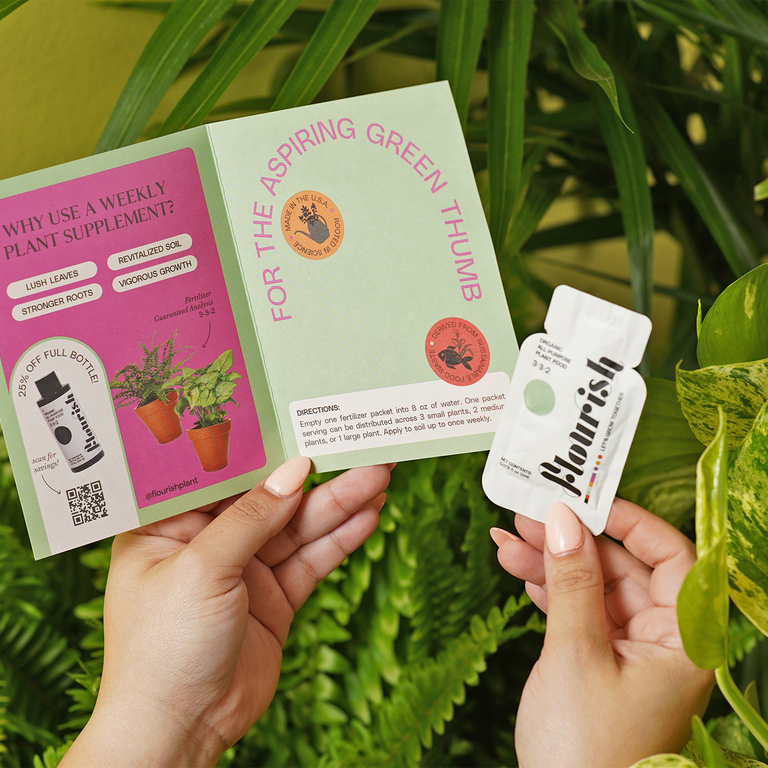 Costa Farms & Flourish Plant Food